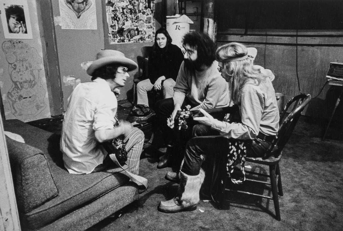 Al Kooper, Jerry Garcia, Jack Casady, Mountain Girl