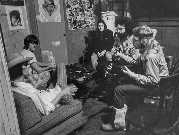 Jam session with Jerry Garcia and Jack Casady, San Francisco